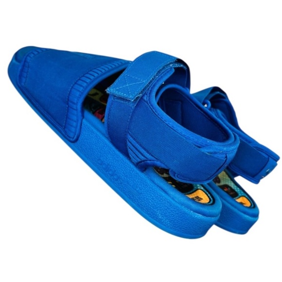 Adidas x Pharrell Adilette 2.0 Men’s Blue Colorway Sandals Size 13 main image 6